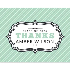 Graduation Personalized Thank You Cards