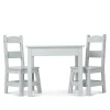 Gray Wooden Table & Chair by Melissa & Doug®
