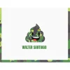 Green Camo Poop Emoji Note Cards