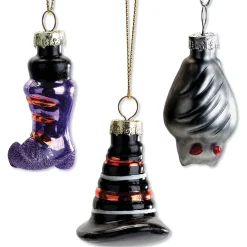 Halloween Glass Ornaments
