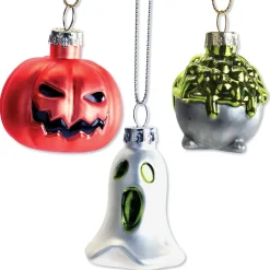 Halloween Glass Ornaments