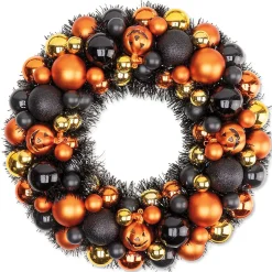 Halloween Ornament Wreath