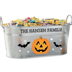 Halloween Personalized Beverage Tub