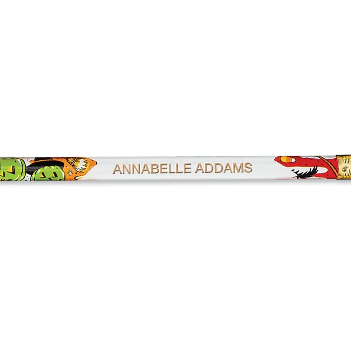 #2 Halloween Personalized Hardwood Pencils