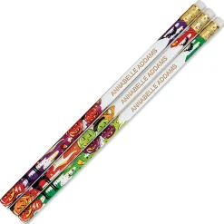 #2 Halloween Personalized Hardwood Pencils