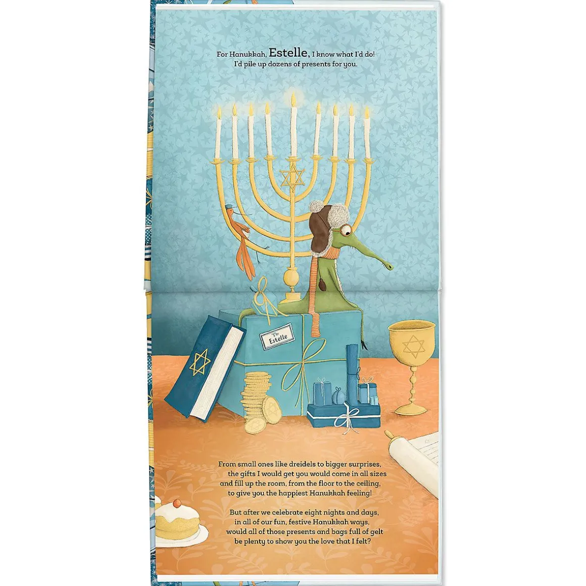 Hanukkah Holiday Gift Personalized Storybook