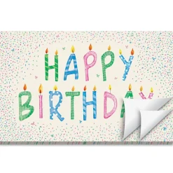 Happy Birthday Placemat Pad