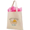 Happy Easter Personalized Canvas Tote