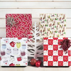 Holiday Dogs Jumbo Rolled Gift Wrap