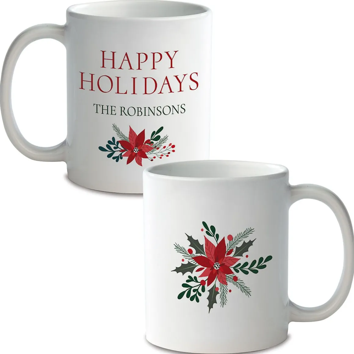 Holly Personalized Ceramic Mug