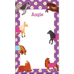 Horses Personalized Notepad