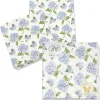 Hydrangea Cocktail Napkins