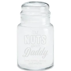 I'm Nuts About You Personalized Treat Jar