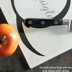 Initial/Family Name Personalized Glass Cutting Board