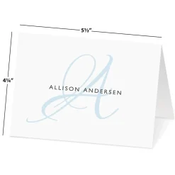 Initial Personalized Note Cards