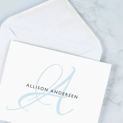 Initial Personalized Note Cards