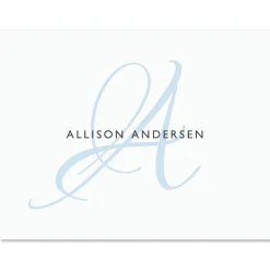 Initial Personalized Note Cards