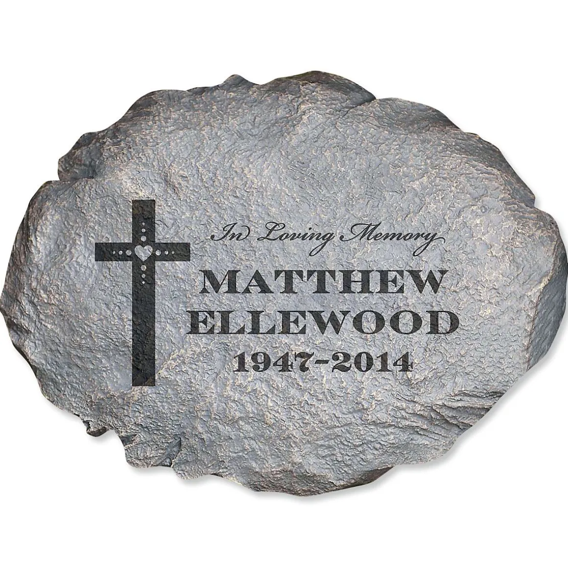 In Loving Memory Personalized Garden Stone