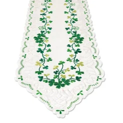 Irish Shamrocks Table Runner
