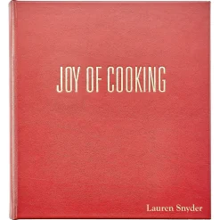 Joy of Cooking Personalized Leather Book