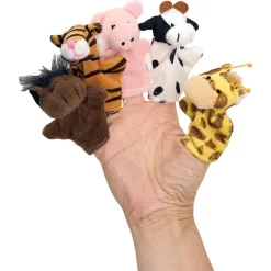 Jungle & Farm Friends Finger Puppet