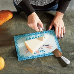 Kitchen Personalized Glass Cutting Board