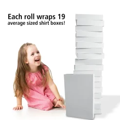 Kraft Light Bulb Double-Sided Rolled Gift Wrap