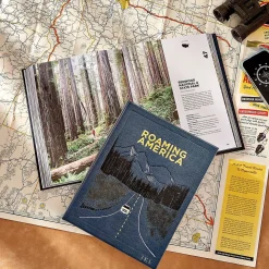 Leather Bound Personalized Roaming America Book