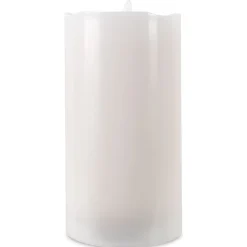 LED Vintage Floral Candle