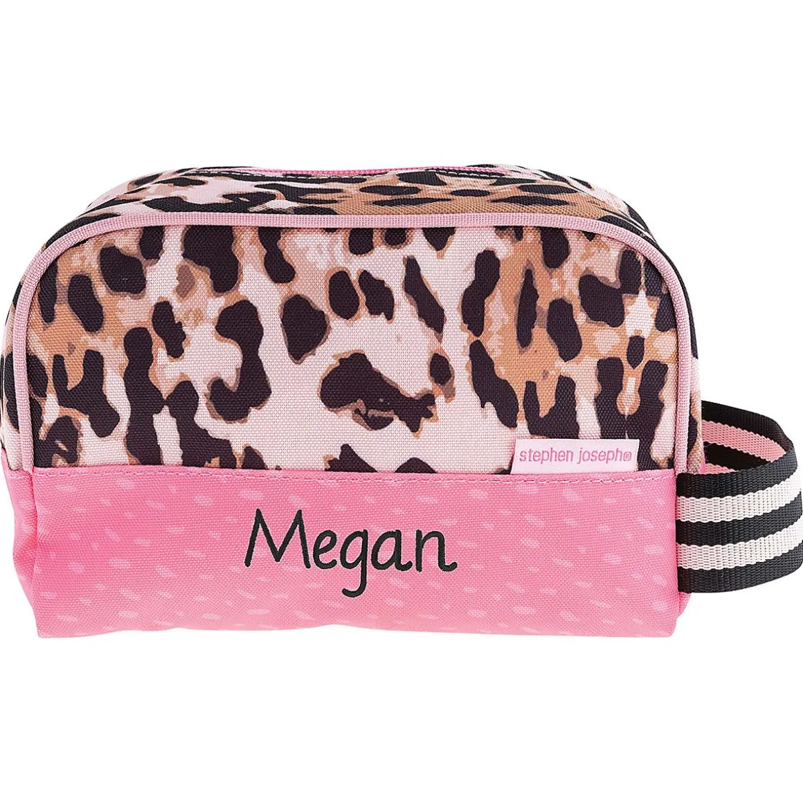 Leopard Personalized Toiletry Bag by Stephen Joseph®