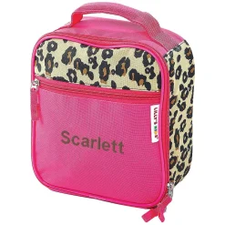 Leopard Spots Personalized Lunch Tote