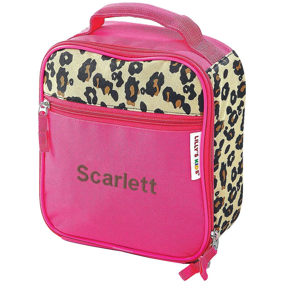 Leopard Spots Personalized Lunch Tote