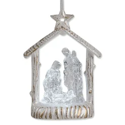 Lighted Nativity Ornament