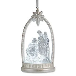 Lighted Nativity Ornament