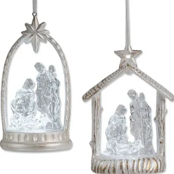 Lighted Nativity Ornament