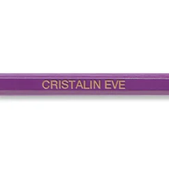 #2 Light Purple Personalized Hardwood Pencils