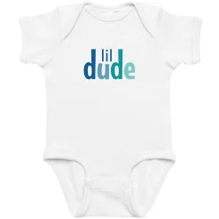 Lil Dude Baby Bodysuit Romper