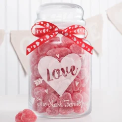 Love Personalized Treat Jar