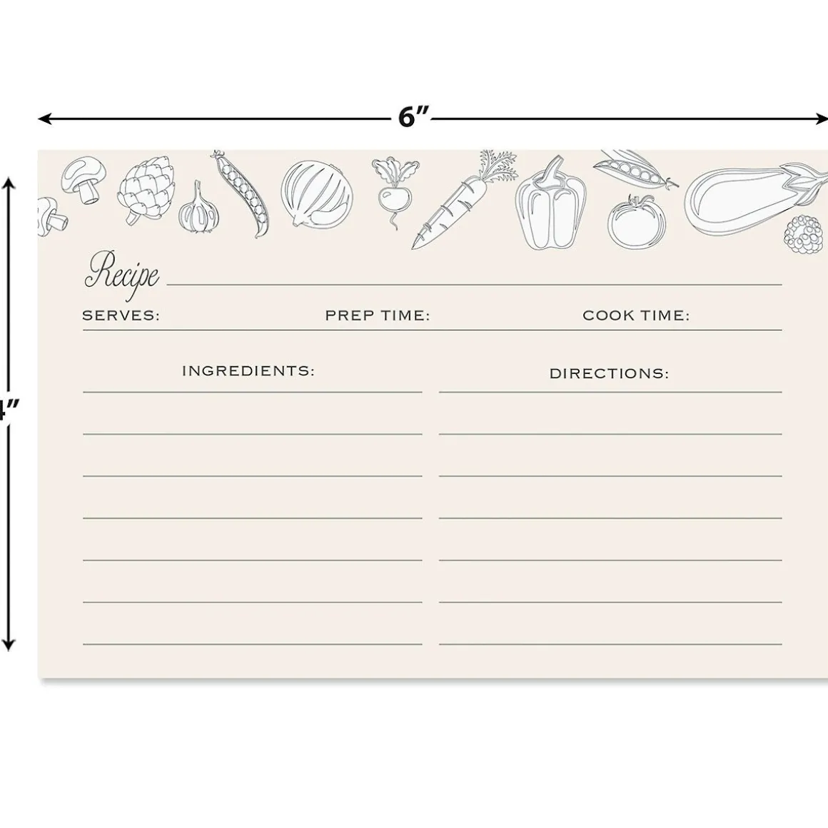 Lux Box Recipe Card