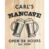 Man Cave Personalized Pallet Plaque