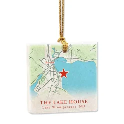 Map Personalized Ornament