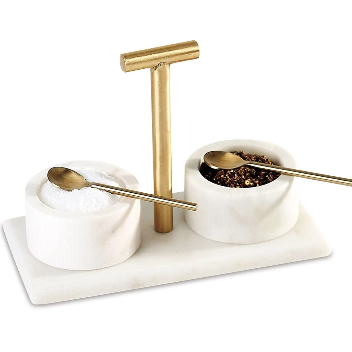 Marble Condiment Set