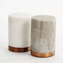 Marble Salt & Pepper Shakers