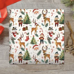 Memories of Christmas Jumbo Rolled Gift Wrap