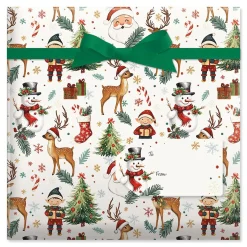 Memories of Christmas Jumbo Rolled Gift Wrap