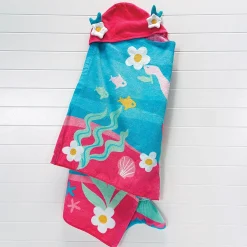 Mermaid Personalized Hooded Towel by Stephen Joseph®