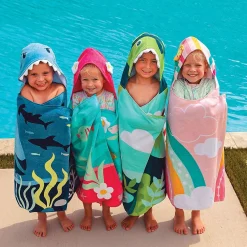 Mermaid Personalized Hooded Towel by Stephen Joseph®