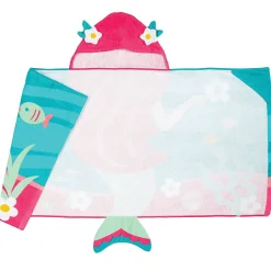 Mermaid Personalized Hooded Towel by Stephen Joseph®