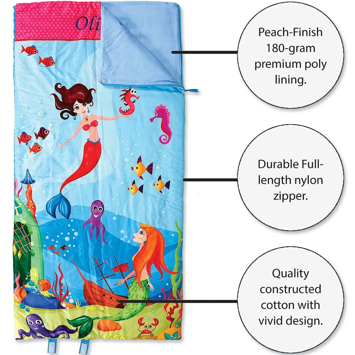 Mermaid Personalized Sleeping Bag