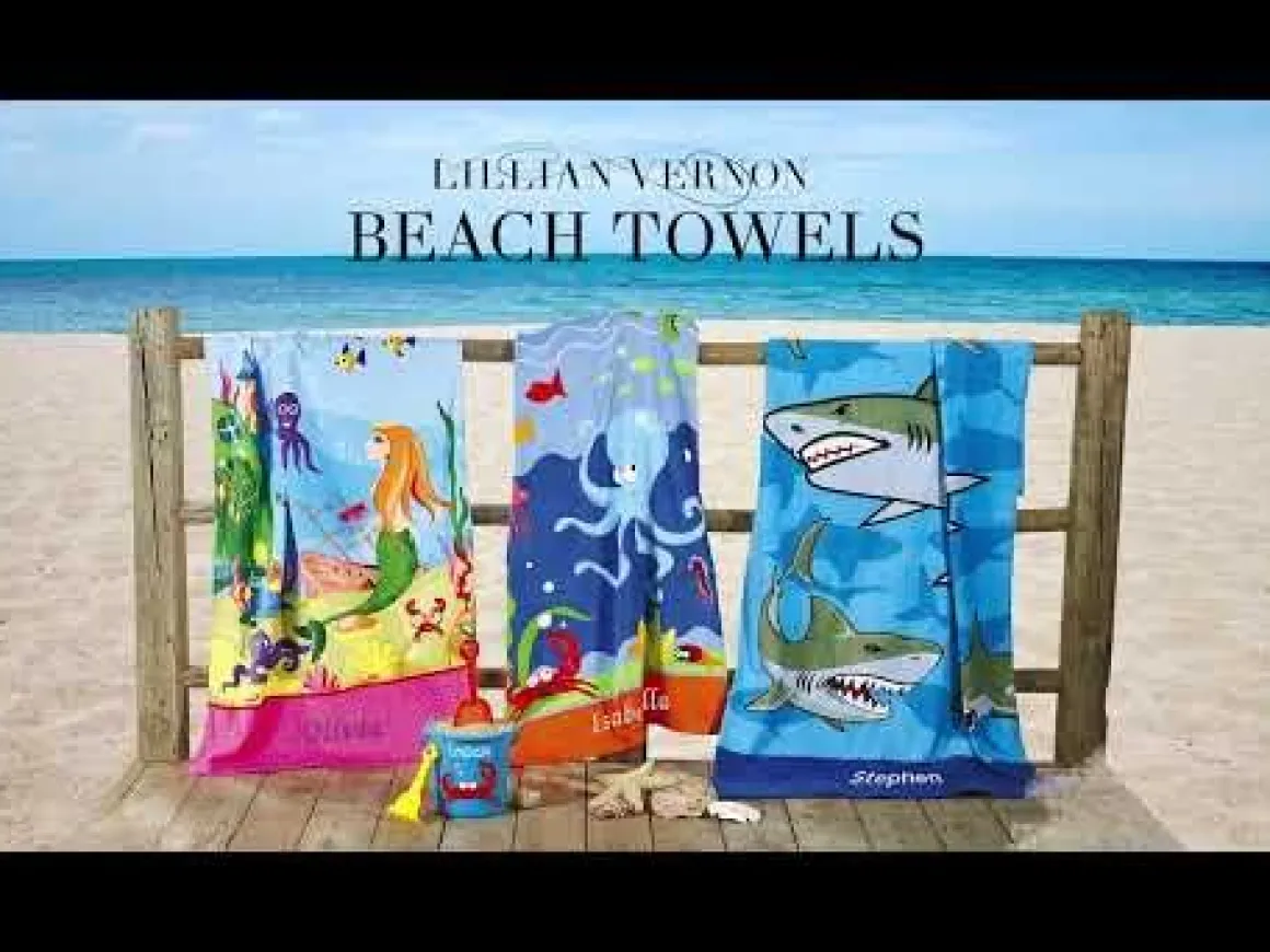 Mermaid Personalized Towel